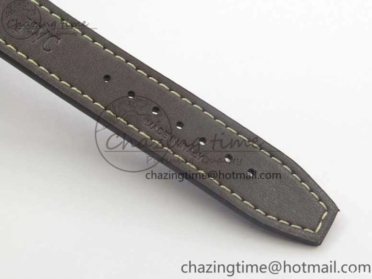 MIROTIME 0514 Pilot Chrono Spitfire IW387903 SS ZF 1:1 Best Edition Black Dial on Brown Leather Strap A OdorResistant 7127